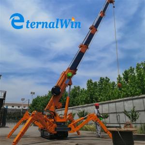 Customized Spider Crane with Telescopic Boom for Your Solutions Projects and