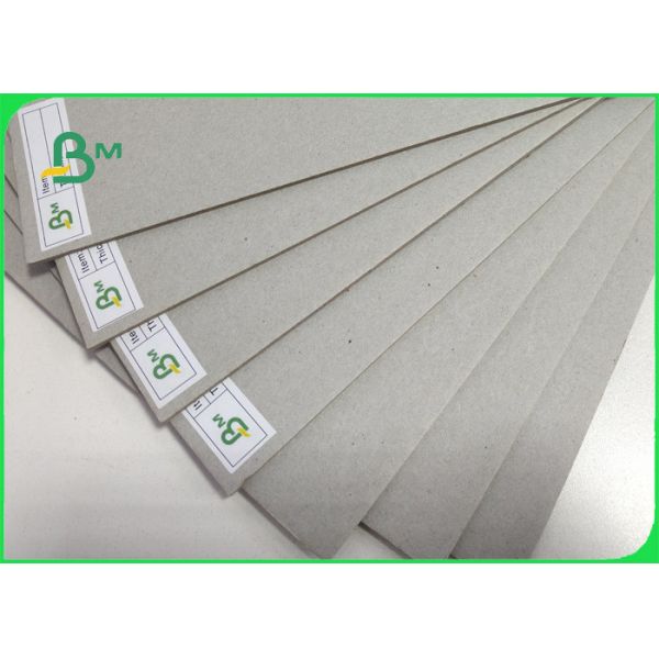 Buy cheap ISO 1MM - 2MM Smoothness Grey Chipboard Thickness Customized 70 * 100CM from wholesalers