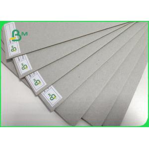 Buy cheap ISO 1MM - 2MM Smoothness Grey Chipboard Thickness Customized 70 * 100CM from wholesalers