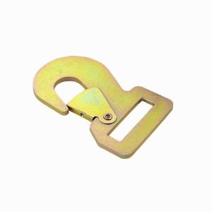 Buy cheap High Quality New Style Factory Safety Cargo Gold Flat Buttle Hoist Hook For Tie Down from wholesalers