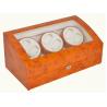 Buy cheap 6+7 wooden watch winder show boxes for 13pc watch storage great item for shop display yellow color from wholesalers