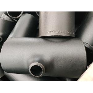 Buy cheap DIN2605 To DIN2617 SCH40 STD SCH80 Steel Pipe Tee Black Galvanized Seamless Fitting from wholesalers