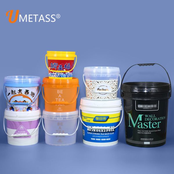 Buy cheap Ice Beer Champagne Drink Round Plastic Bucket Pail Customized Paint from wholesalers