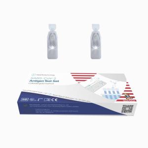 Buy cheap Plastic 15-20 Minutes Antigen Swab Test Kit 1 Test/Box from wholesalers