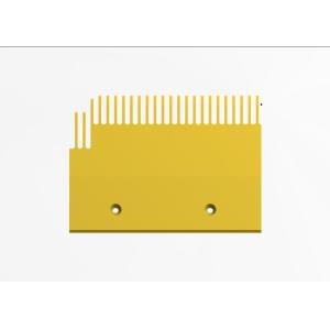 Buy cheap CNAS Powder Coated  Escalator Floor Plate Escalator Comb Plate With Plastic Inserts from wholesalers