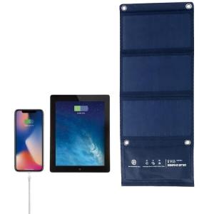 21W Foldable Solar Panel Charger For Phone Laptop Fabric ETFE Portable Mini