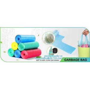 Buy cheap Custom Printed Biodegradable Compost Bags Pharmacy Singlet Handle En13432 Certified from wholesalers