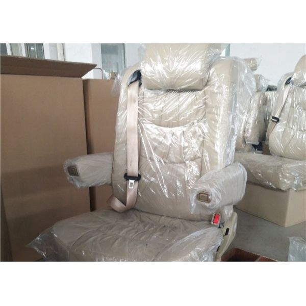 Quality Fabric Upholstery Sprinter Van Seats Fixed Armrest  Cushion Ventilation for sale