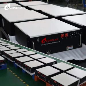 48v 51.2v 100Ah 200Ah Lithium Lifepo4 Prismatic Cells Pack Bms Screen Rack for