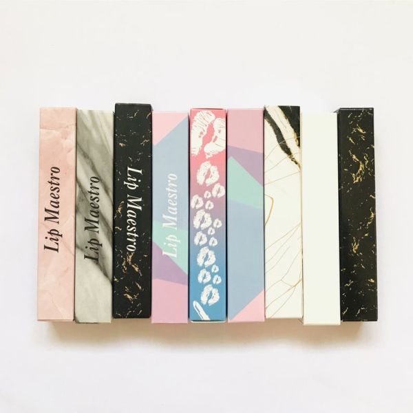Quality Custom Printing Paper Lipstick Lip Gloss Packaging Essential Oil Box for sale