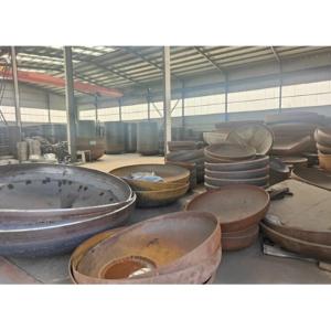 Buy cheap Welding Connection Carbon Steel Pressure Vessel Tank Circle Head Hemispherical Dished Ends from wholesalers
