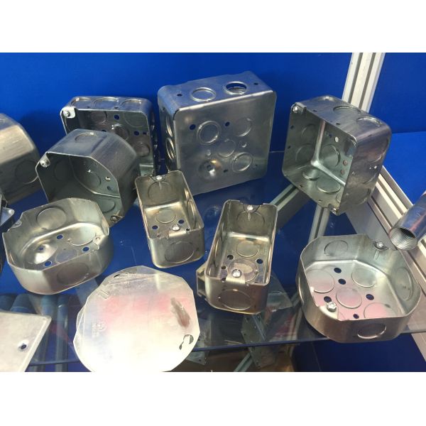 Buy cheap Zinc Plated Metal Conduit Box Octangon Square 1-1/2" 1-7/8" from wholesalers