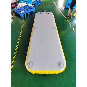 Custom Drop Stitch Fabric Floating Inflatable Patio Dock 3m 4m 5m 6m For Swim