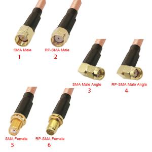 Buy cheap Custom Antenna Cable Assembly RG142 RF Coaxial Cable from wholesalers