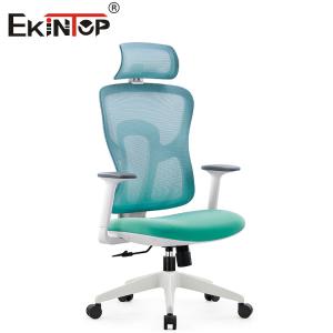 Buy cheap High Back Ergonomic Office Mesh Chair Green Adjustable Height Swivel from wholesalers