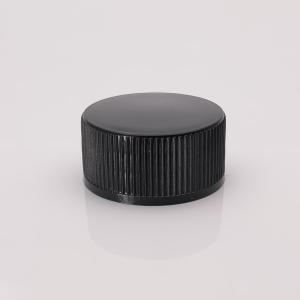 Buy cheap Medicine Bottles 28/405 Plastic Screw Cap With Stripe Edge from wholesalers