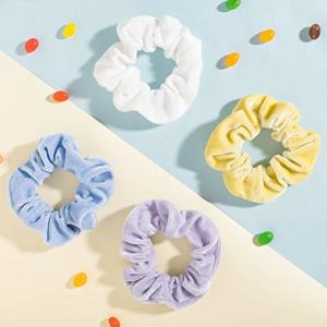 Buy cheap Warrens 11*5CM Large Velvet Hair Scrunchies Packed In Opp Bag from wholesalers
