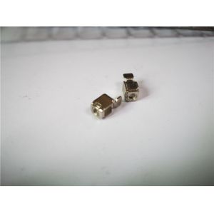 Precision Stamped Terminal Retaining Clip for Strong Reliable Connections with