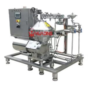 China Full Automatic Milk Separator Machine Auto Dairy Fat Automatically Milk Clarifier on sale