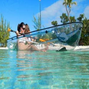 Buy cheap Plastic Hull Material transparent kayak, PC clear boat ,polycarbonate transparen product
