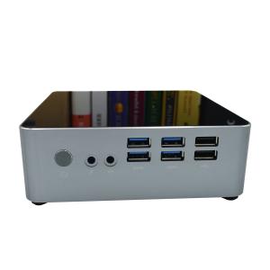 Buy cheap Metal Chassis Intel Core I3 Mini Pc  Intel® Kabylake-U,1xHDMI, 1xVGA,1xDP Support 4K from wholesalers