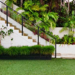 Buy cheap Uv Resistant Artificial Grass Turf Comfortable Pe/Pp Lawn With 1.57 Pile Height from wholesalers