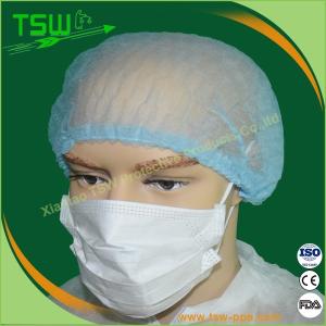 Buy cheap 21 Inch Surgical Disposable Non Woven Mob Cap from wholesalers