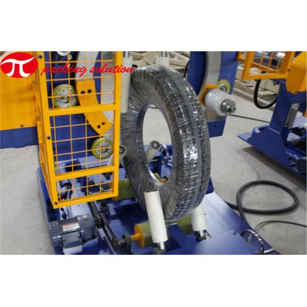 Jinglin Vertical Type Automatic Tire Film Stretch Packing Machine For Various