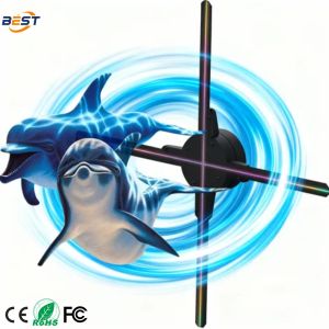 Buy cheap LED Hologram Fan with 768 LED Lamp Beads 3740nit Brightness and 176° Viewing from wholesalers