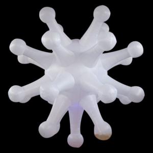 Buy cheap Inflatable Party Decoration Star with 16-color Light and Air Star from wholesalers