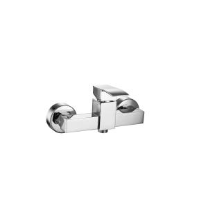 Buy cheap Chrome Finish Wall Mounted Bath Taps And Shower Mixer Faucets product