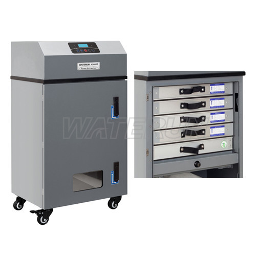 Buy cheap 330W 1.4M Digital Hepa Industrial Fume Extraction Systems For Laser Engraving from wholesalers
