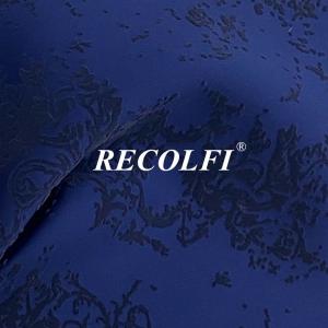 China Embossed Print Wicking Activewear Knit Fabric Ocean Recycled Yoga Wear on sale