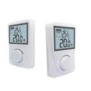 Riseem White Color Omron Relay Digital Non-programmable Room Thermostat For