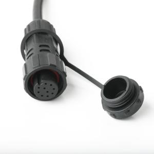IP67 Waterproof Connector M16 Female To SH1.0 9P UL 2464 28AWG*4PR+AEB Cable