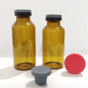 Buy cheap ISO 14001 Borosil Vials 2ml Glass Vial With Rubber Stopper from wholesalers