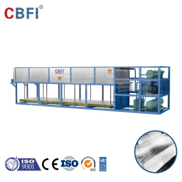 Buy cheap Capacity Direct Cooling Ice Block Machine with Water cooled Condenser - PLC Control - CE Certified from wholesalers