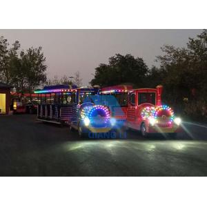 Buy cheap Amusement Park Train Rides , Electric Trackless Train Ride TUV Certificated from wholesalers