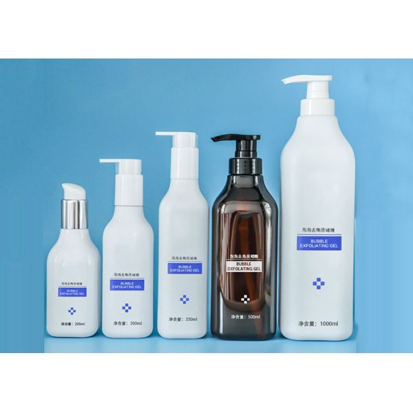 Quality Square PET Plastic Shampoo Bottle 350ML 500ML 1000ML Customize for sale