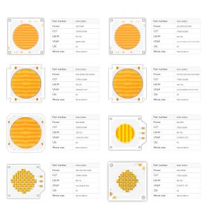 Buy cheap Dimmable RGBCW RGBWW COB LED 150W 200W 54X54MM 5454 SIZE 110LM/W CRI95 High Brightness for Stage Lights Movie Lighting Fixtures from wholesalers