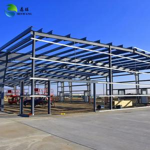Buy cheap Optional Crane Steel Structure Workshop C Z Purlin And Alkyd Primer DFT 75um Paint Design from wholesalers
