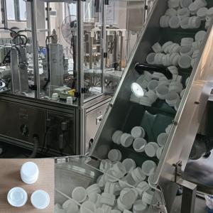 Buy cheap High Accuracy and Qualified Rate Achieved with Servo Motor  Laundry Detergent Bottle Cap Automatic Cap Screwing Machine from wholesalers