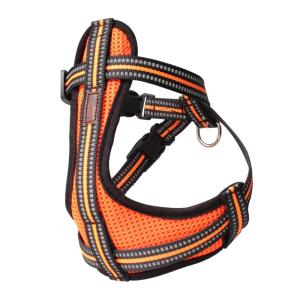 Buy cheap Reflective Pet Dog Harness And Leash No Pull Reversible Padded Adjustable Step In Mesh from wholesalers