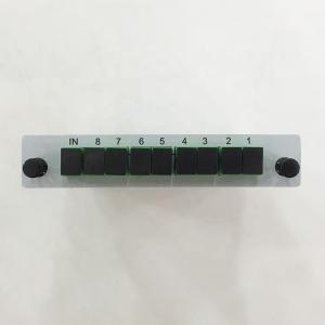 Buy cheap SC/APC G657A1 FTTH 1x8 PLC Splitter LGX Cassette Box from wholesalers