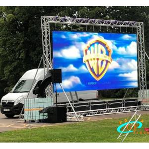Activity Planning Outdoor Truss System LED Screen Display Goalpost