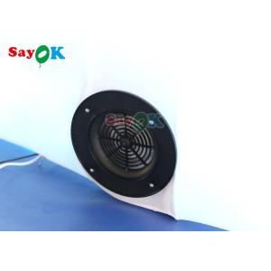 White Oxford Cloth Inflatable Photo Booth For Event Lead Free