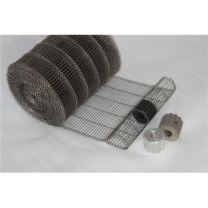Buy cheap Anti - Corrosion Stainless Steel Mesh Belt , Flat Wire Belt 1.0 -  4.0mm Dia from wholesalers