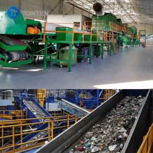 Buy cheap Domestic Waste Sorting Shredder Line Old Furniture Crushing Packaging Plant from wholesalers