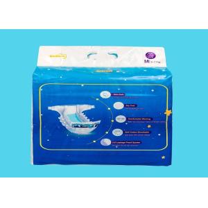 Buy cheap White Breathable Backsheet Soft Baby Diaper 390*320mm Cartoon Printed from wholesalers