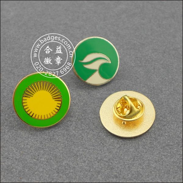 imitation Enamel Badge stamping fill imitation soft enamel badge FFL10